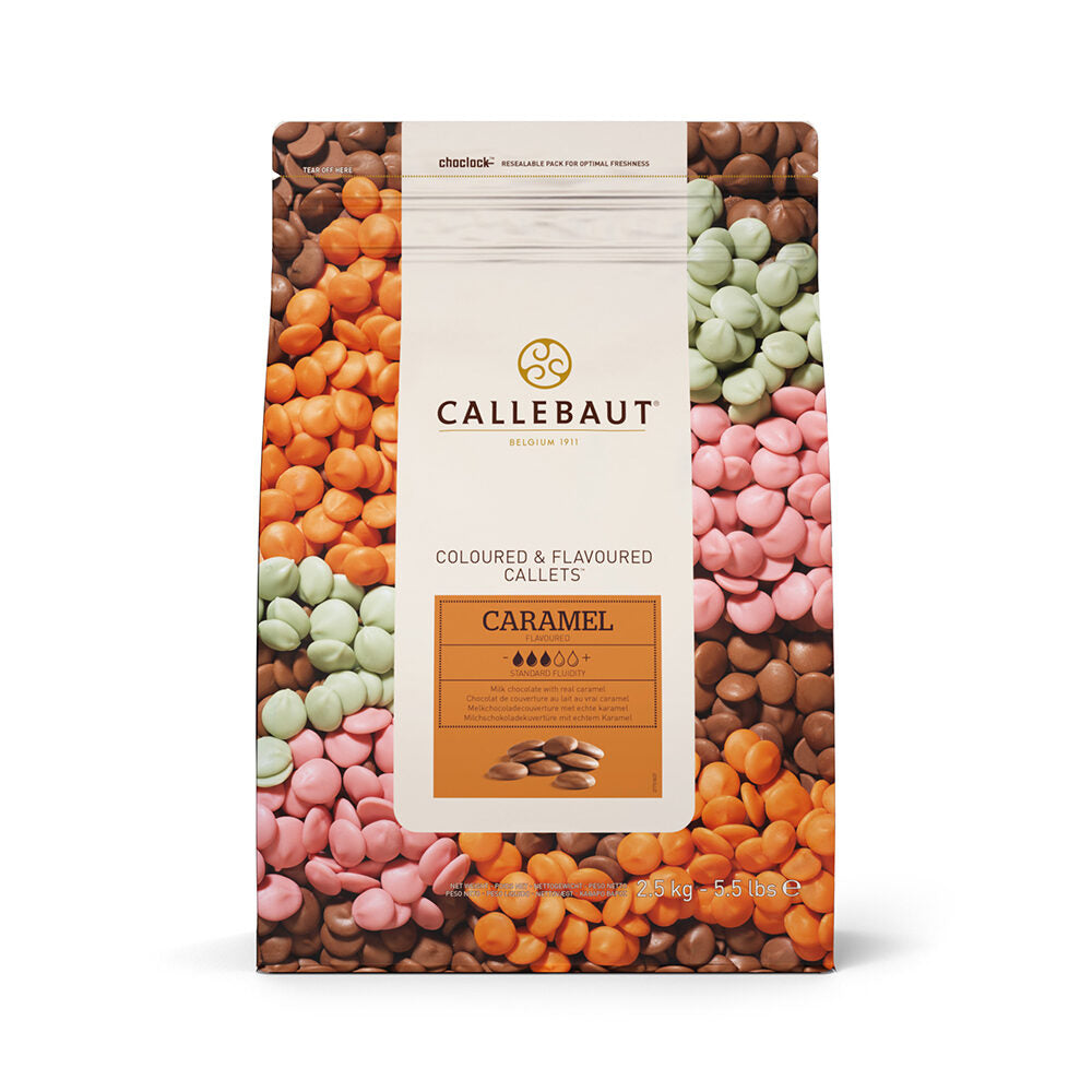 Callebaut - Caramel Smaakchocolade callets™ karamel 26,5%