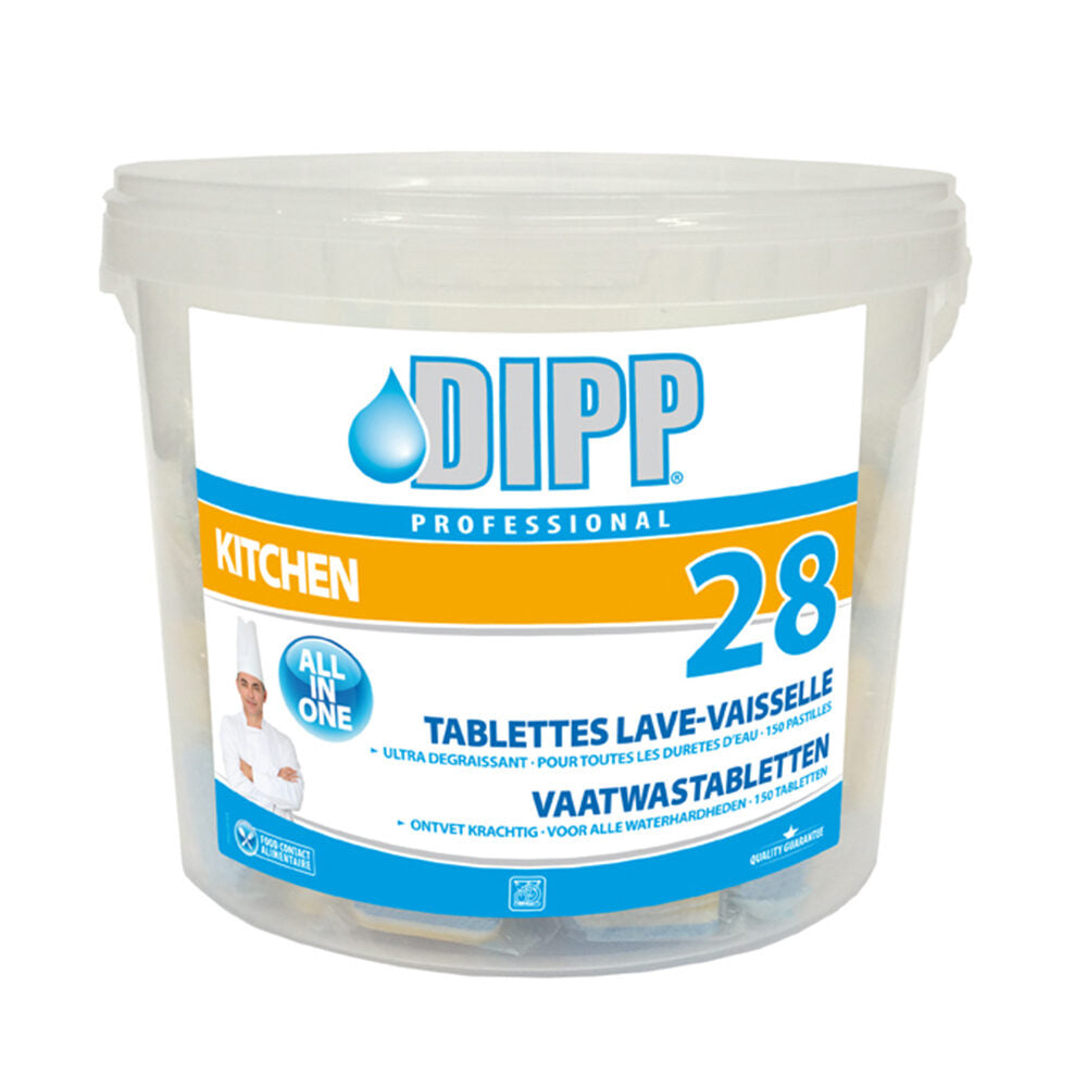 Dipp Professional - Tablettes lave-vaisselle tout-en-un N°28