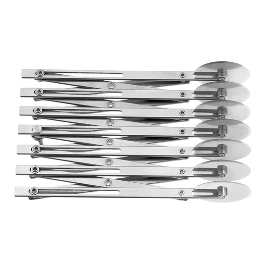 Lauterjung - Verstelbare deegsnijder 5 effen wielen