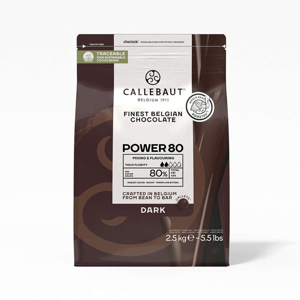 Callebaut - Power 80 Donkere chocolade callets™ 82,5%