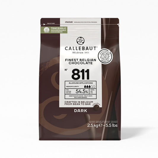 Callebaut - 811 Donkere chocolade callets™ 56%
