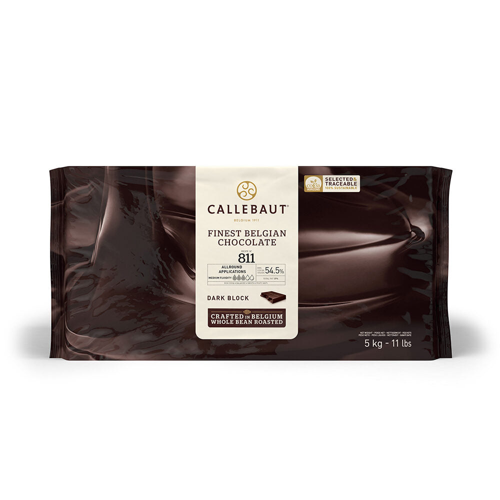 Callebaut - 811  Donkere Chocolade blok 56%