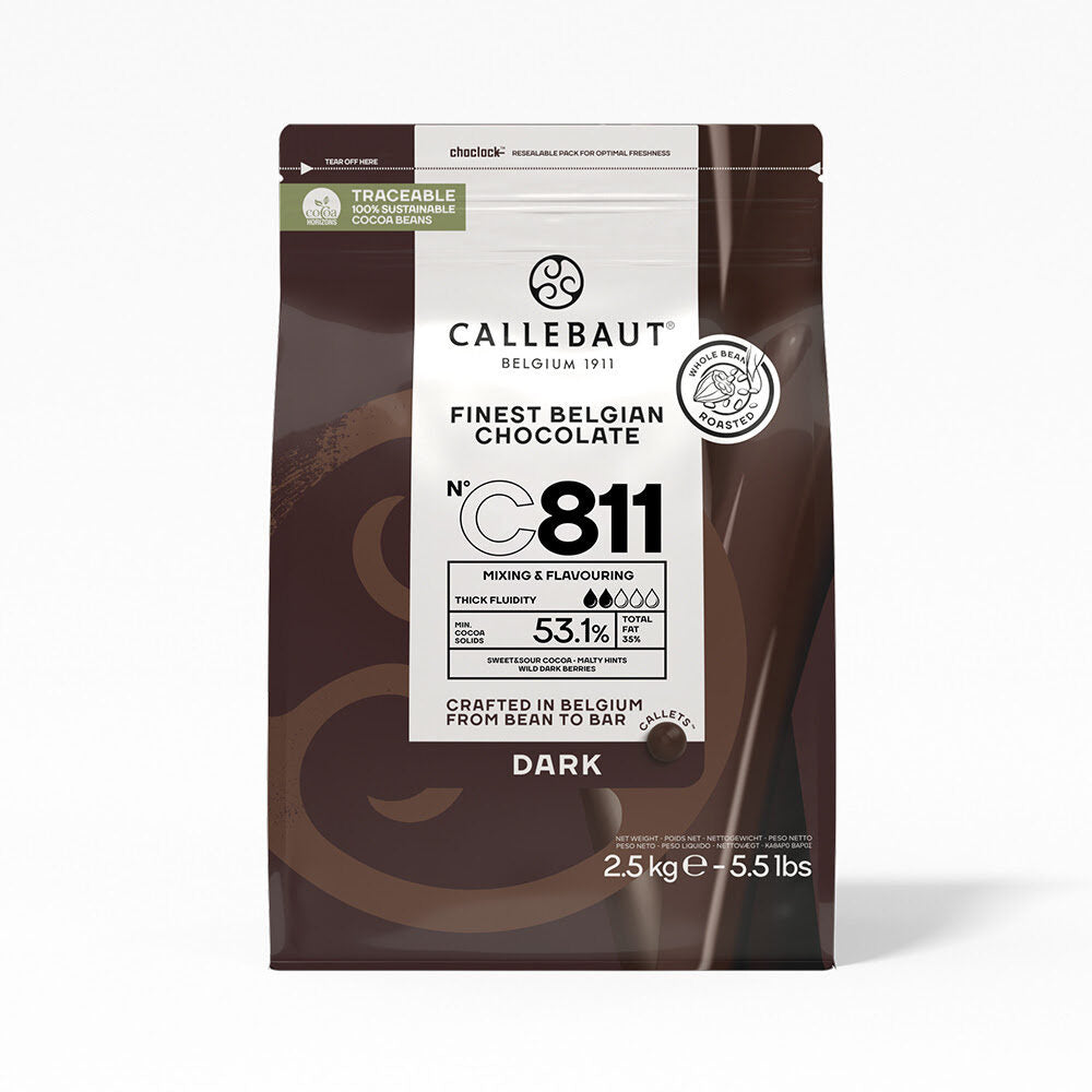Callebaut - C811 Donkere chocolade callets™ 54,5%