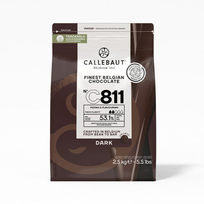 Callebaut - C811 Donkere chocolade callets™ 54,5%