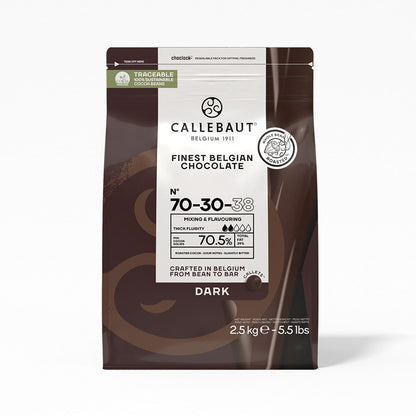 Callebaut - 70-30-38 Donkere chocolade callets