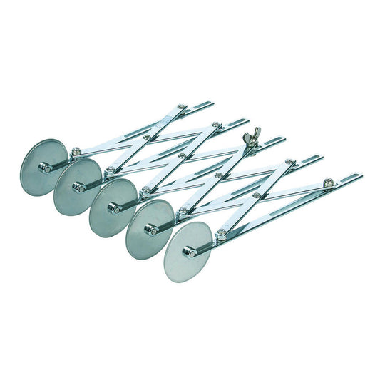 Lauterjung - Verstelbare deegsnijder 5 effen wielen