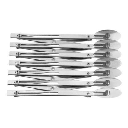 Lauterjung - Verstelbare deegsnijder 5 effen wielen