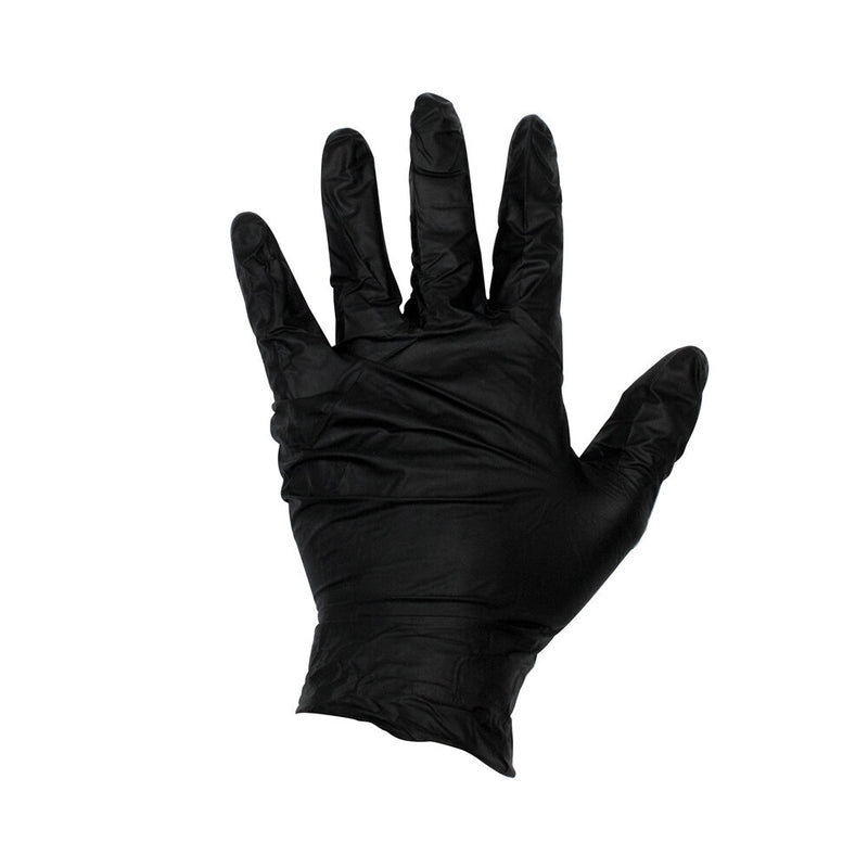Nitrilhandschuhe schwarz ungepudert 100 St./Spenderbox