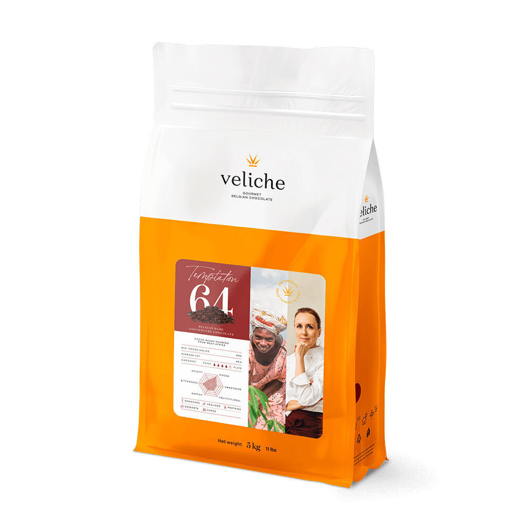 Veliche - Temptation 64 Donkere chocolade 64%