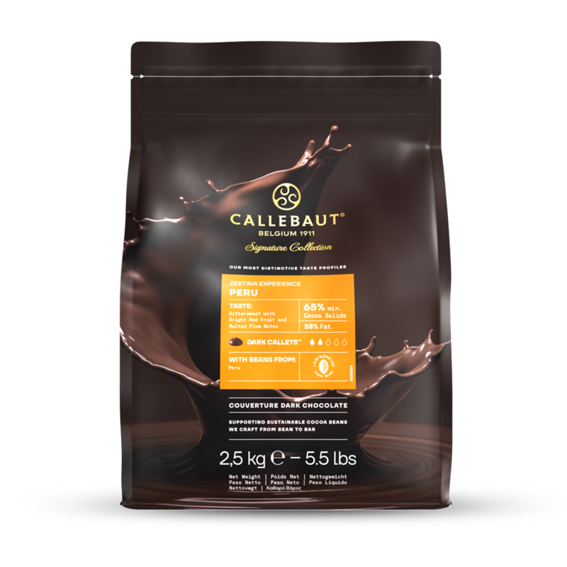 Callebaut - Zestina Peru Signature Collection - Dark Origin Chocolate