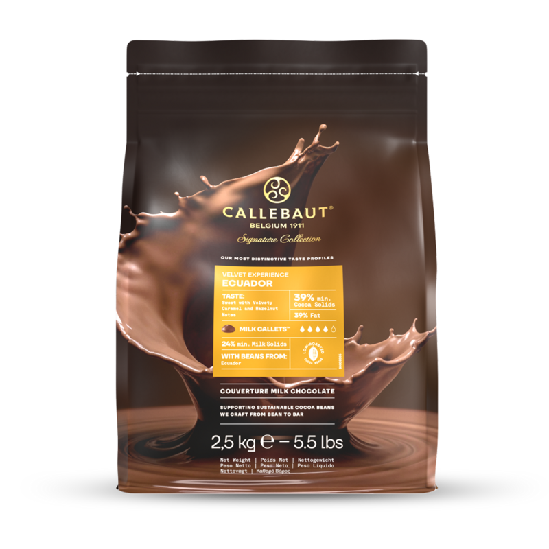 Callebaut - Velvet Ecuador - Signature Collection - Milk Origin Chocolate