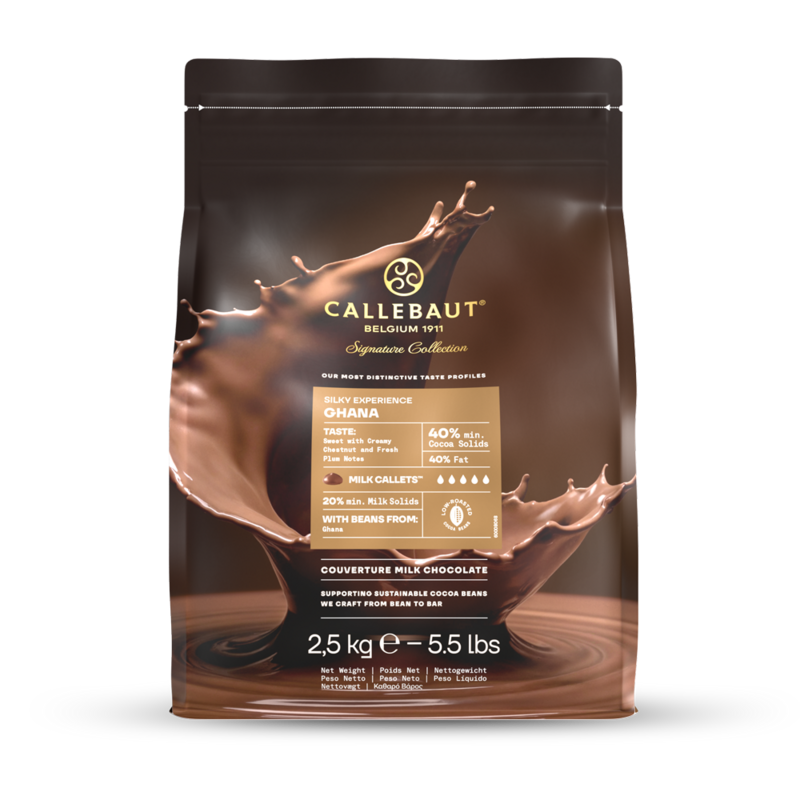 Callebaut - Silky Ghana Signature Collection - Milk Origin Chocolate
